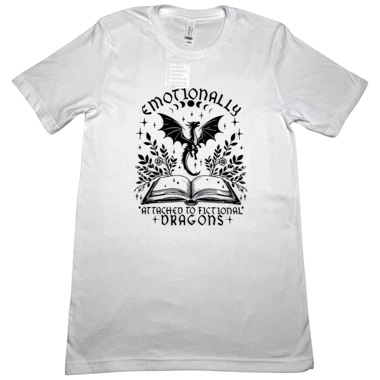 Emotionally Attached To Fictional Dragons T-Shirt