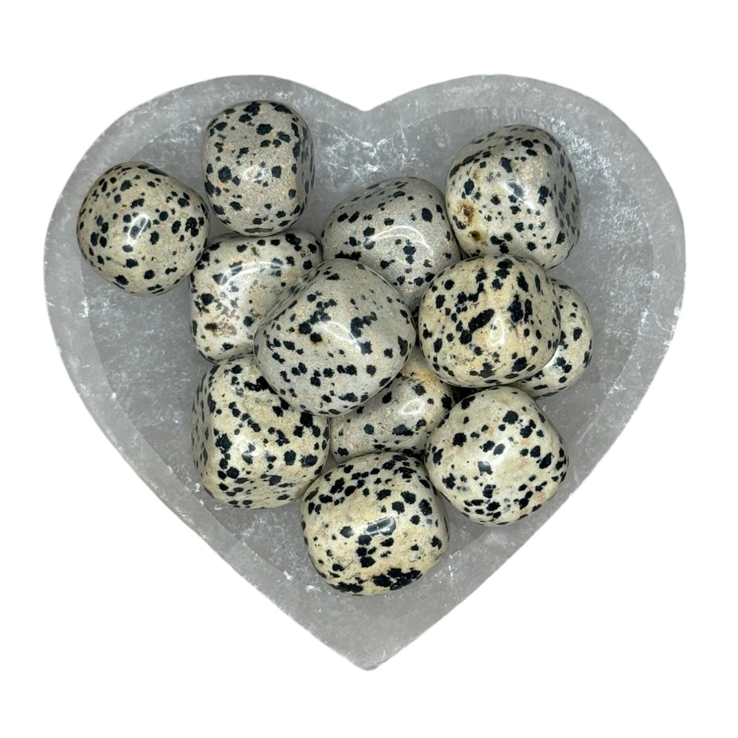 Dalmation Jasper Tumble