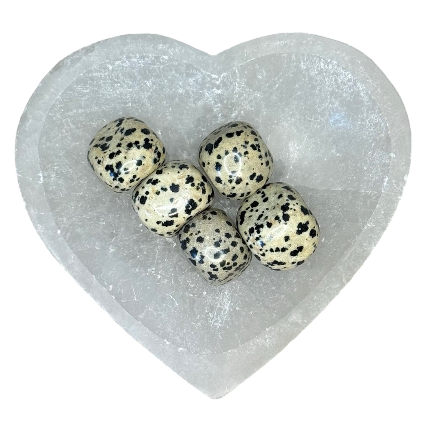 Dalmation Jasper Tumble